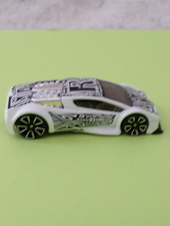 Hot Wheels Other - Hot Wheels Zotic HW Art Cars R Black & White